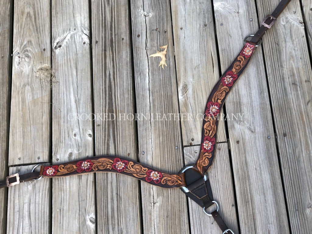 Custom Hand-Tooled Leather Belt with Spots – Crooked Horn Leather Company